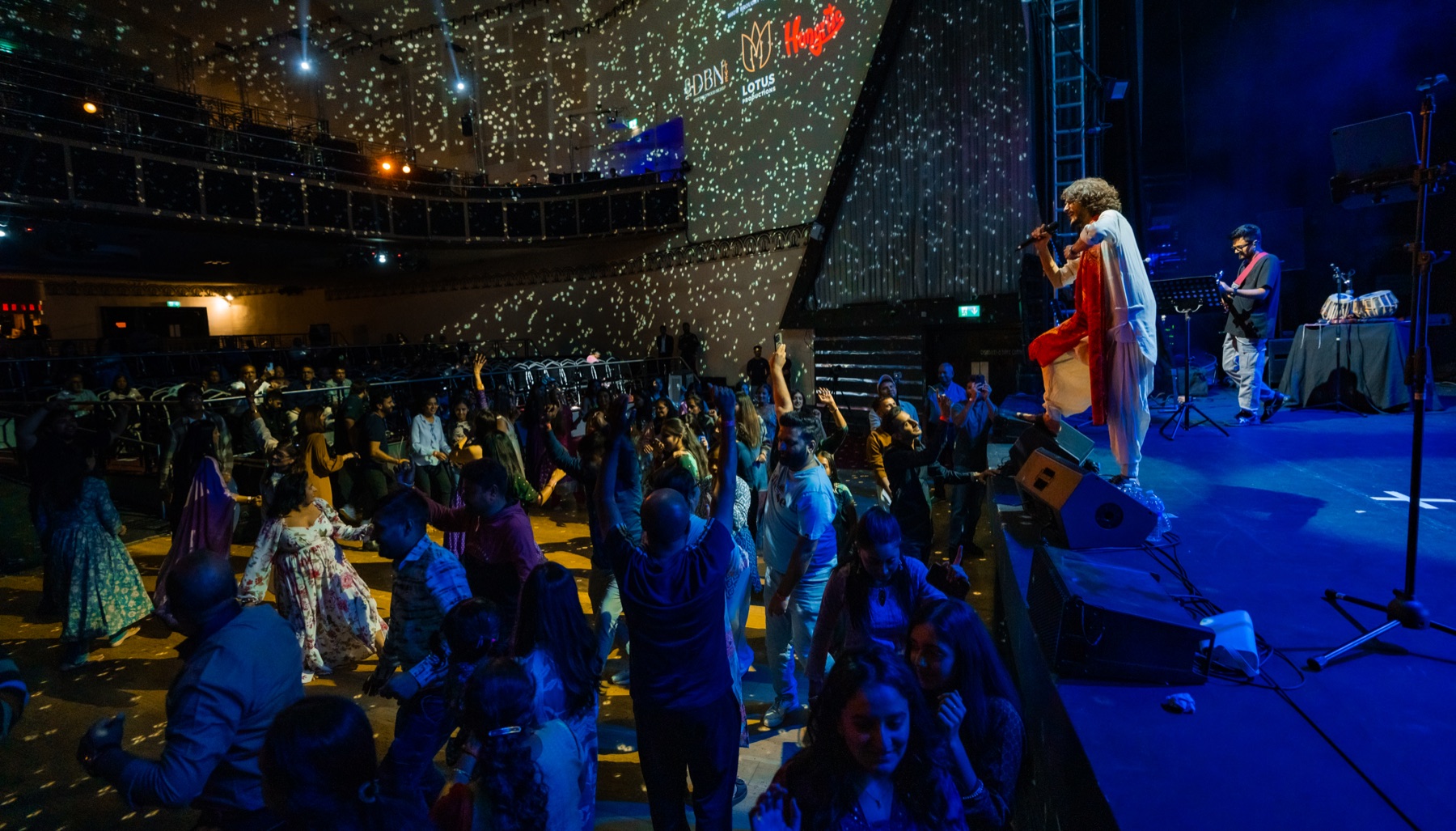 Live concert event coverage