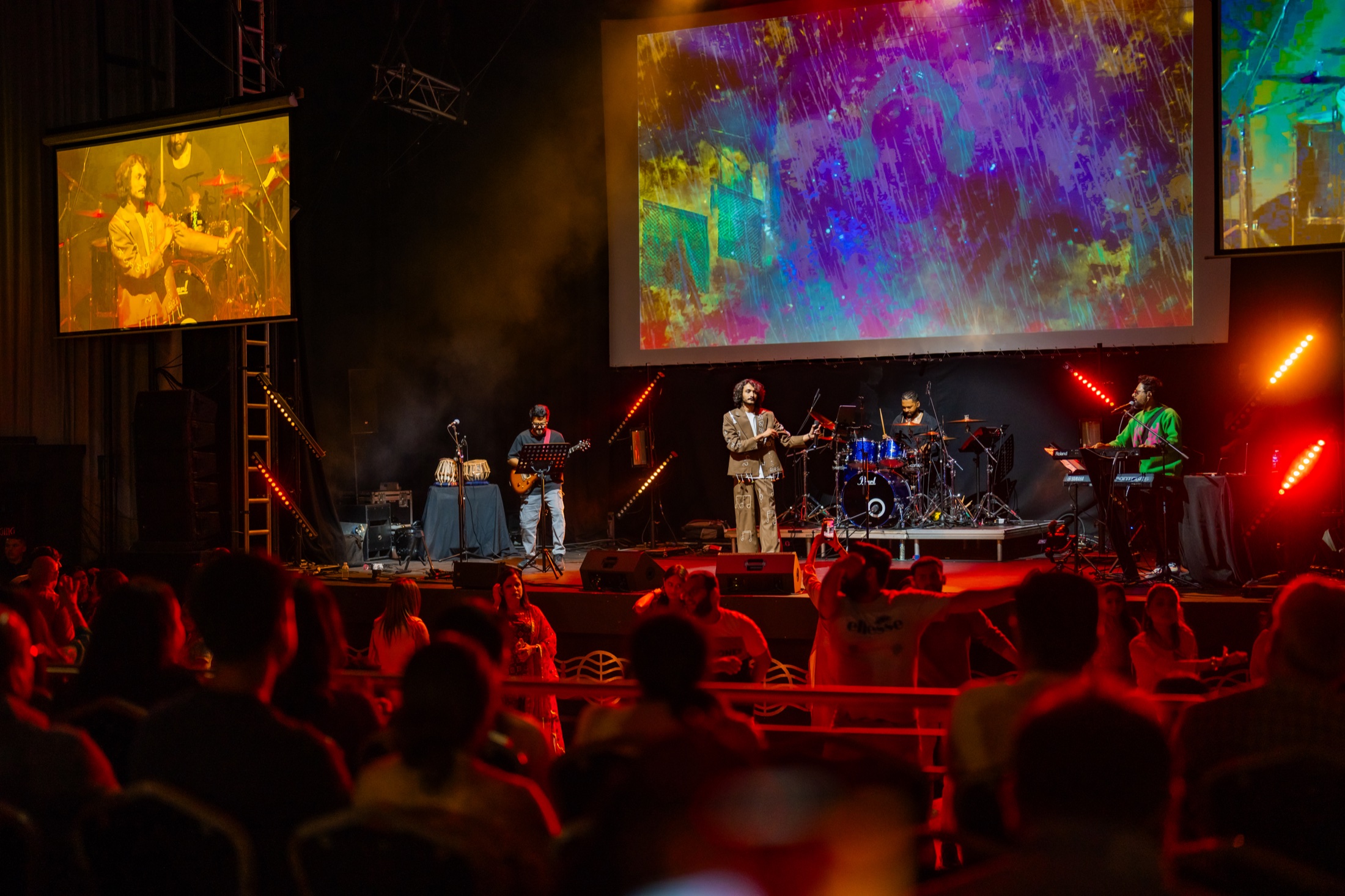 Live music event captured by Lotus Mediaa